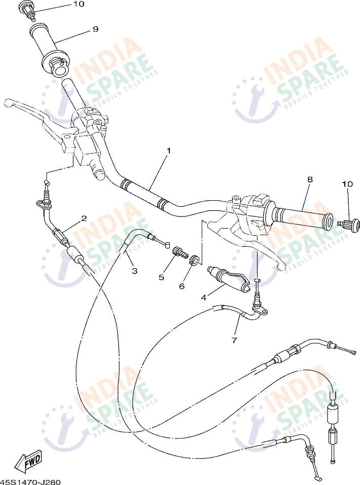 STEERING HANDLE & CABLE